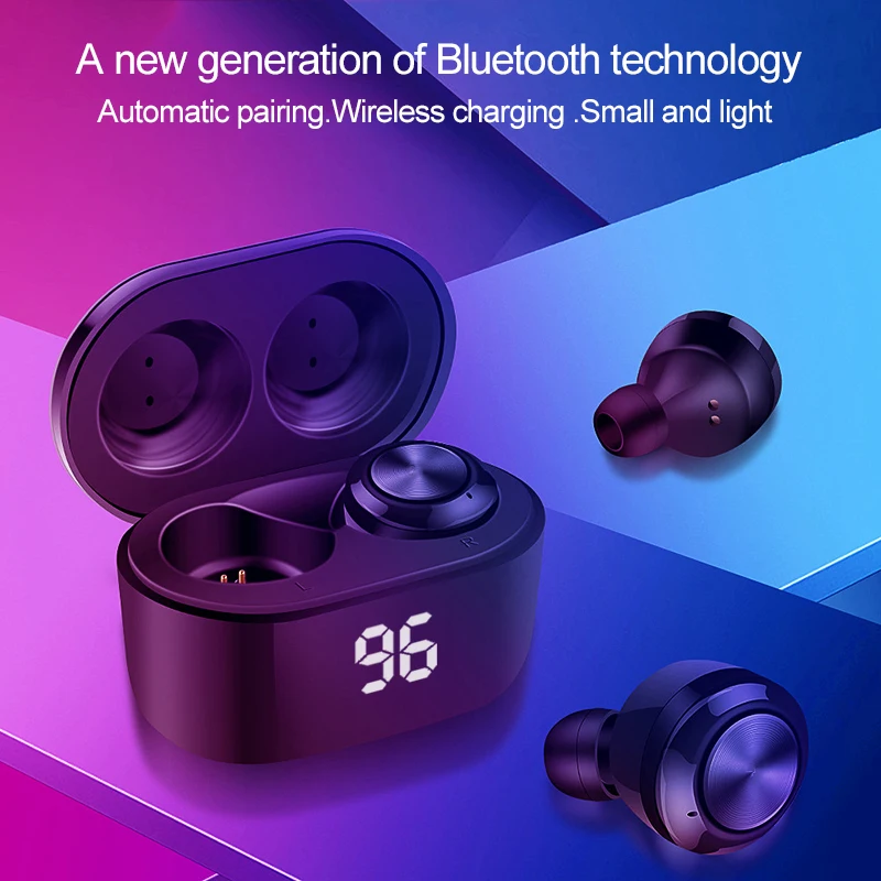 Skaitmeninis Displėjus, Ausines In-Ear Ausinių Belaidžio TWS Bluetooth 5.0 Sporto Ausinės Už Xiaomi išmaniųjų telefonų Airdots 