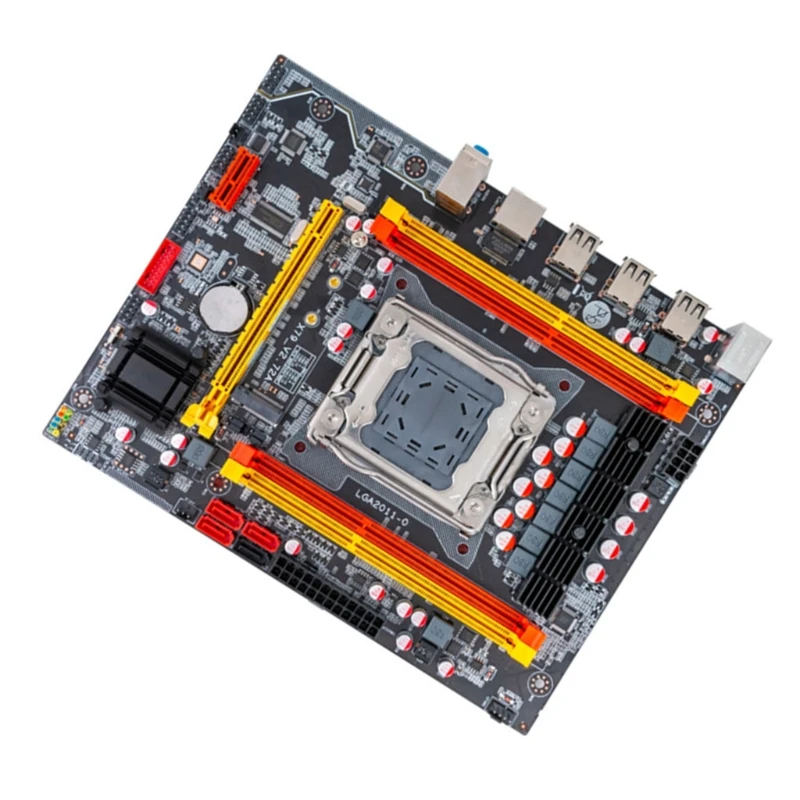 X79 Lustų Kompiuterio Plokštę SATA3 PCI-E NVME M. 2 SSD Paramos REG ECC Atminties