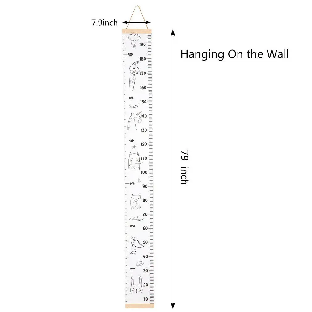 Priemonė Sienų Lipdukai Sienų Popieriaus, Vaikų Kambarys Aukštis Diagramos Valdovas Lipdukai Darželio Namų Dekoro