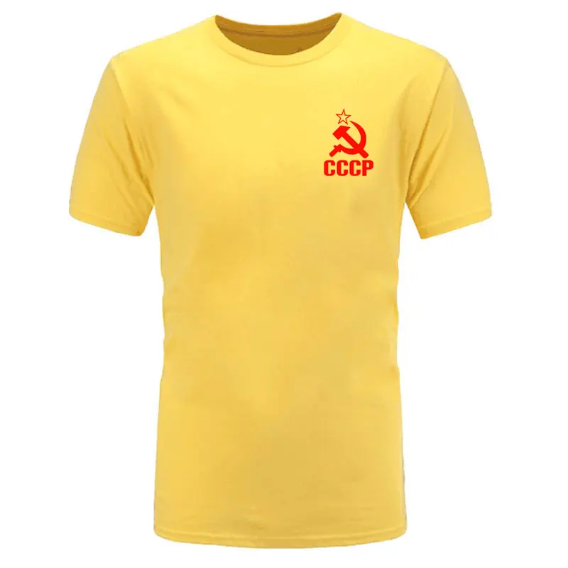 Vasaros CCCP T Marškinėliai Vyrams SSRS, Sovietų Sąjungos KGB Žmogus marškinėliai trumpomis Rankovėmis Maskva, Rusija Tshirts Medvilnės atsitiktinis vyras Viršūnes Tee