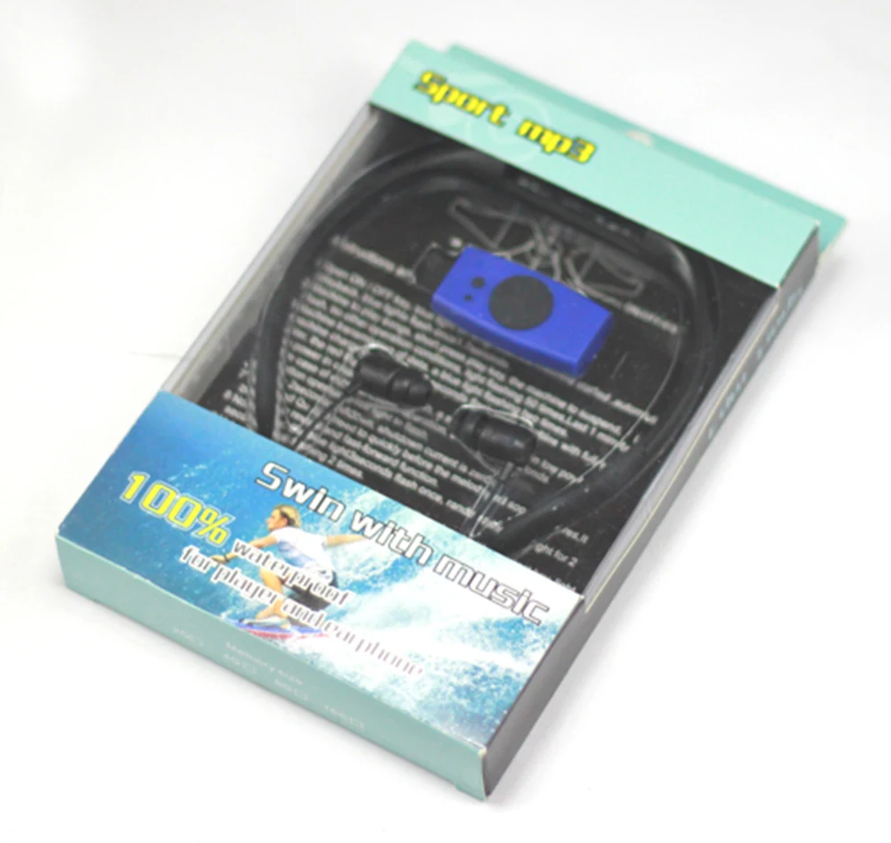 4G/8GB IPX8 Vandeniui MP3 Grotuvas FM Radijo Galvos Dėvėti Plaukti, Nardymo, Banglenčių Povandeninio Sporto, Muzikos Grotuvai