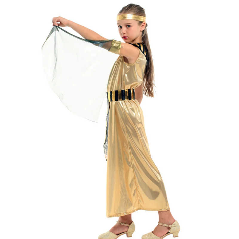Senovės Egipte Kleopatra, Egipto Faraonas Princas, Princesė Kostiumas Vaikams Halloween Kostiumai Berniukas Mergaitė Vaikai Cosplay Apranga