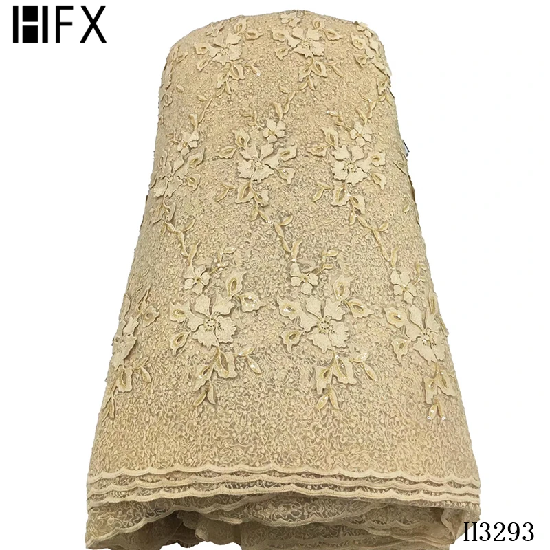 Rožinė Afrikos nėrinių audinys,siuvinėtas gėlių ju nėriniai,aukštos kokybės Nigerijos nėrinių audinio, akmens, vestuvių suknelė H1181