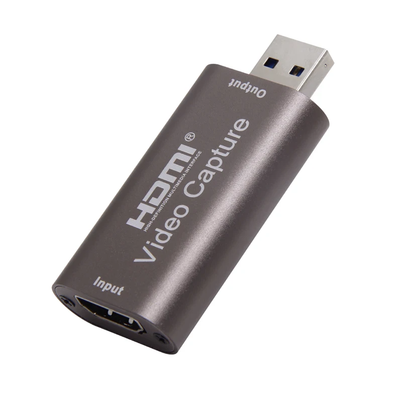 NAUJAS Mini HD 1080P 60fps HDMI, USB Video Capture Card Game Įrašymo Langelį Kompiuterio 