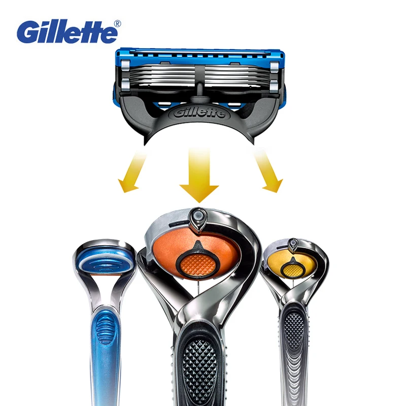 Gillette Fusion ProGlide Skutimosi Peiliukai FlexBall Prekės Skutimosi Mašina Plaunamas Skustuvas Korekcijai Barzdaskutė