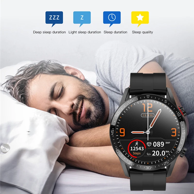 2020 L13 Ekg Smart Watch Vyrams 24 Valandas Širdies ritmo Monitoringo Smartwatch 