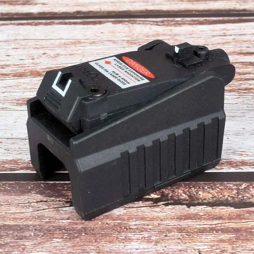 Taktinis Red Dot lazerio Akyse Apimtis Airsoft KWA KSC Glock 17 22 23 25 27 28 43 Pistoletas Geležies Galiniai Akyse