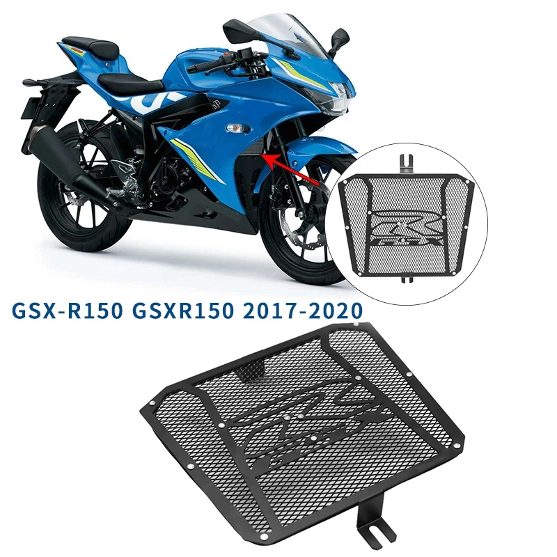 Motociklo Radiatoriaus Grotelių Raštas Grotelės Guard Padengti Apsaugine danga už Suzuki GSX-R150 GSXR150 2017-2020 Juoda