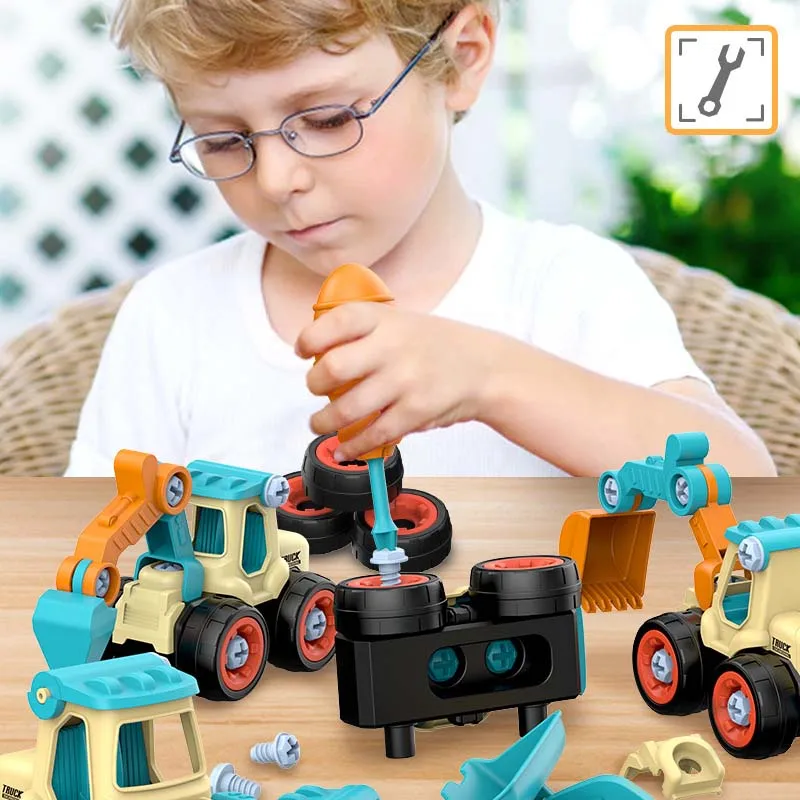 Vaikų Asamblėjos Montessori Žaislas Automobilis Kūdikių Paplūdimio Žaislai Nuimamas Varžtas Asamblėjos Automobilių Žaislas Berniukas Ir Mergaitė Švietimo Žaislas, Automobilių Dovanos