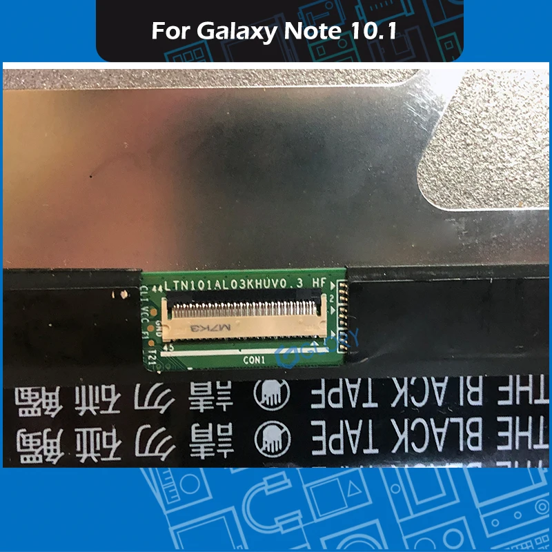Planšetinio kompiuterio LCD GT-N8000, skirtus Samsung Galaxy Note 10.1 GT-N8000 N8010 N8000 skystųjų KRISTALŲ Ekrano Skydelio Pakeitimo
