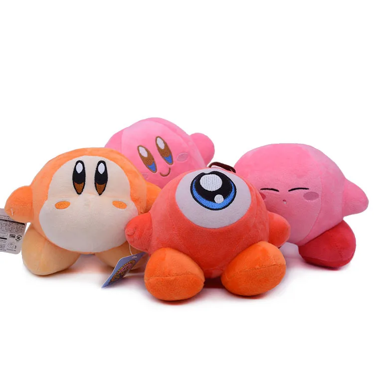 Kirby Pliušinis Žaislas Rožinis Kirby Krypavimas Dee Doo Žaidimas Charakteris Minkštas Įdaryti Žaislas Dovana Vaikams