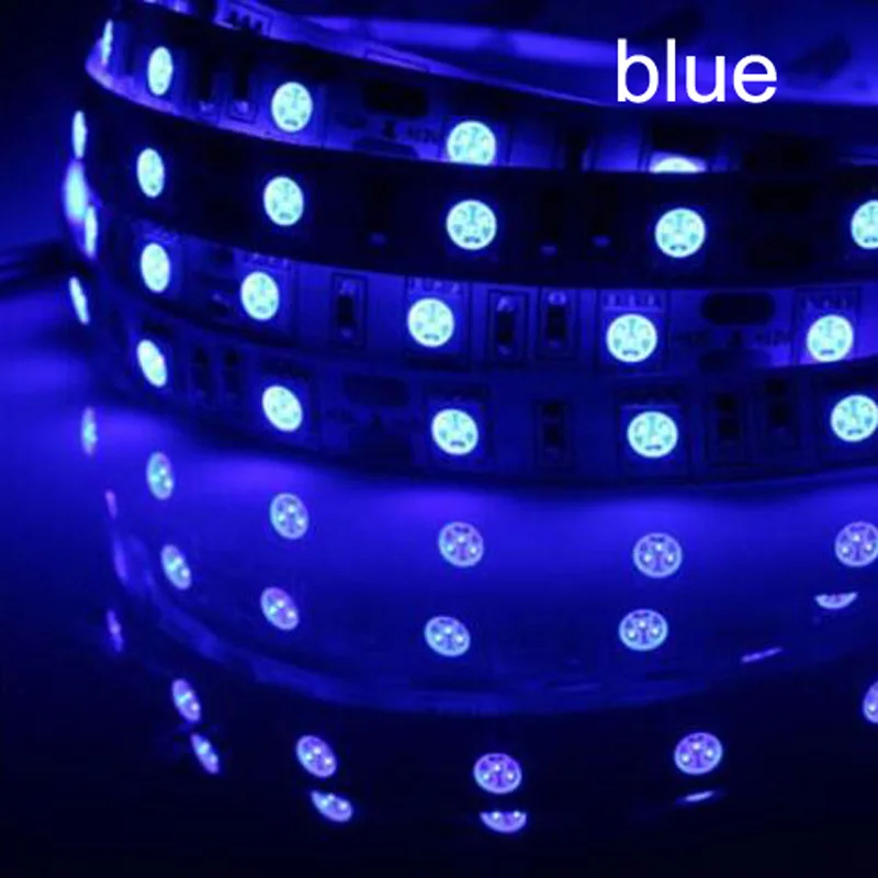 LED Juosta 5050 DC12V 60LEDs/m LED Šviesos RGB 5050 LED Juosta 300LEDs 5m/daug balta šiltai balta mėlyna raudona žalia geltona ice blue