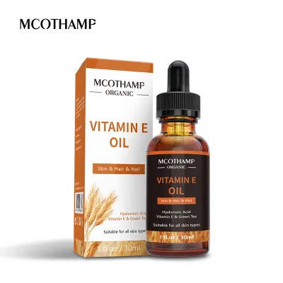 MCOTHAMP Vitamino E aliejus Odos ir Plaukų ir Nagų Aliejus, 30ml