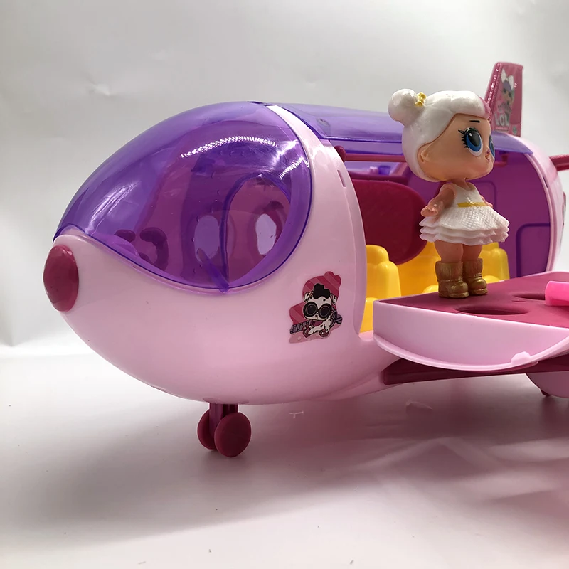 LOL Staigmena Lėlės Lėktuvo Iškylą Ledai Automobilių Skaidrių Rankinėje Villa Veiksmų Skaičius, lol figura lėlės, Žaislai Nustatyti mergaitės gimtadienio dovanos