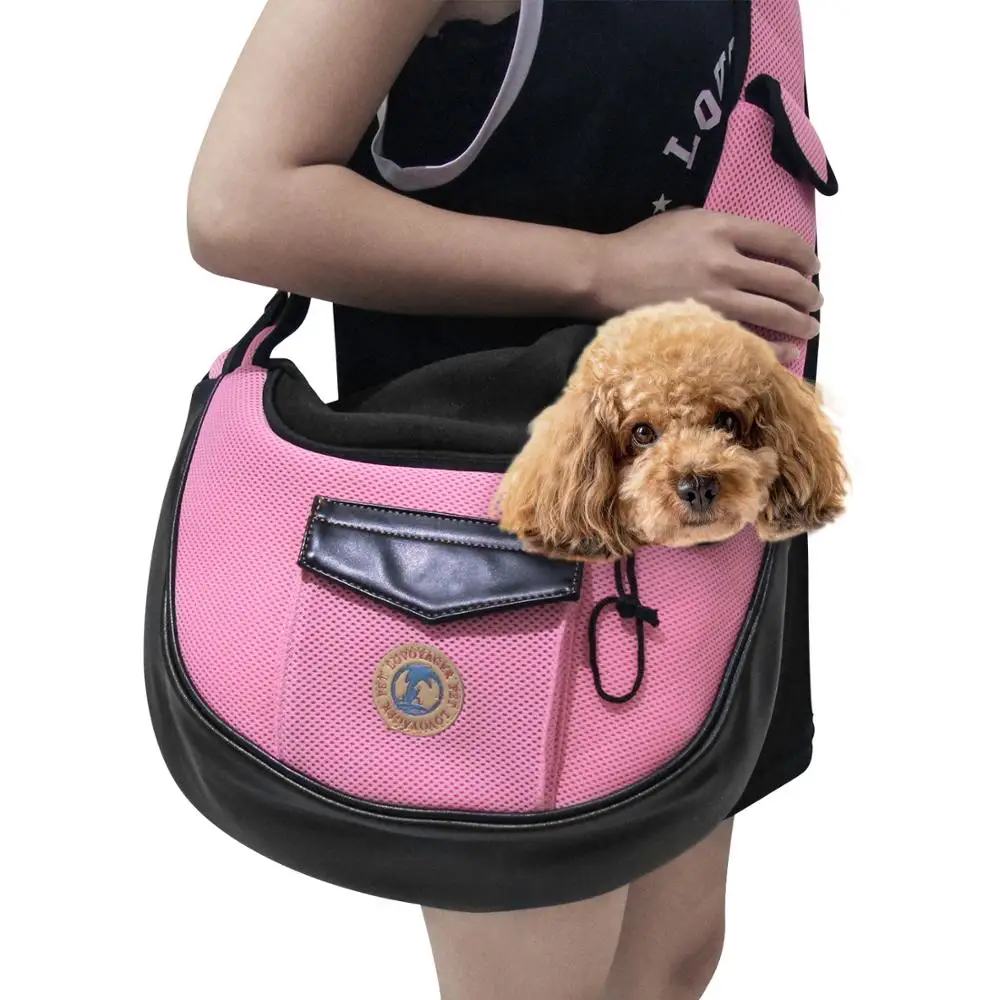 Šuo, Katė Vežėjas Sling Bag Krepšys Reguliuojamas Mažylis Vertus-Nemokamai Vežėjas Kvėpuojantis Nešiojamų, skirtas Naudoti Lauke