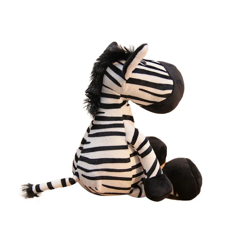 Zebra Lėlės Vaikams Įdaryti Pliušinis Žaislas Gimtadienio, Kalėdų Dovana Berniukas ir Mergaičių