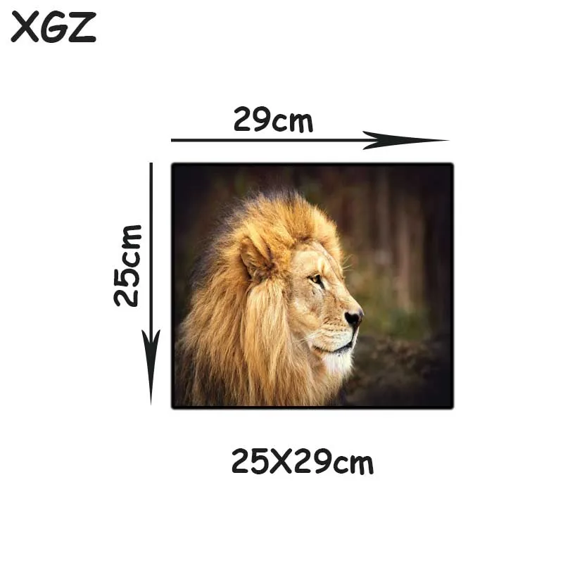 XGZ Gyvūnų Liūtas Senamiestis Didelis Gaming Mouse Pad Lock Krašto vartotojo Kompiuterio Stalo, Mat Greitis Gumos Juostele, neslidžia 900x400/900x300