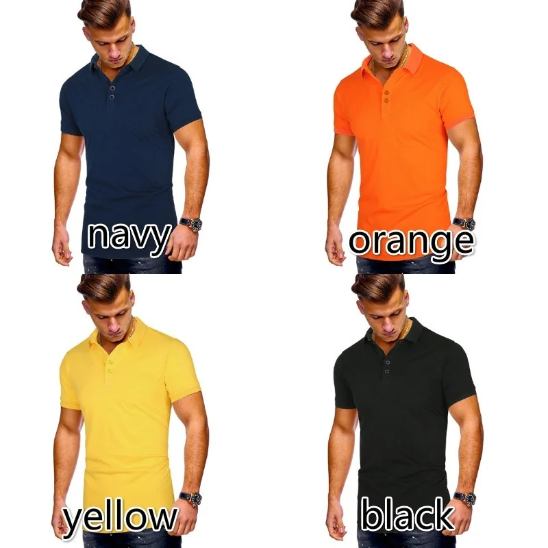 2020 m. Vyrų Mados Aukštos Kokybės Polo Marškinėliai Vyrams Quick Dry Fit Vienodas Rankovėmis marškinėliai