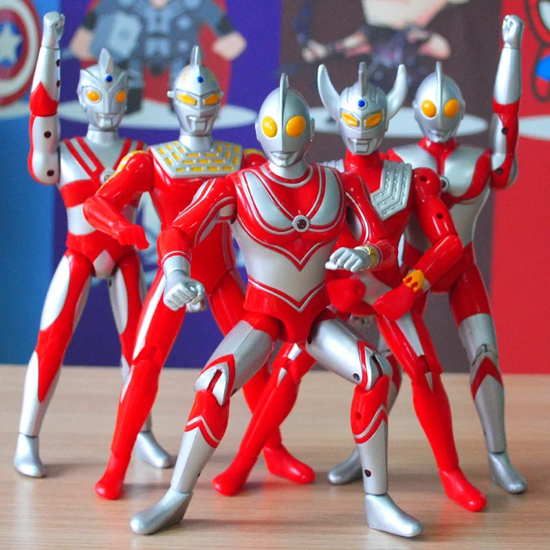 18cm Ultraman Taro Septynių Jack Ace Mielas Veiksmų Skaičiai PVC Lėlės Rinkimo Modelio Garso Žaislai, Vaikų Poilsio dovanos