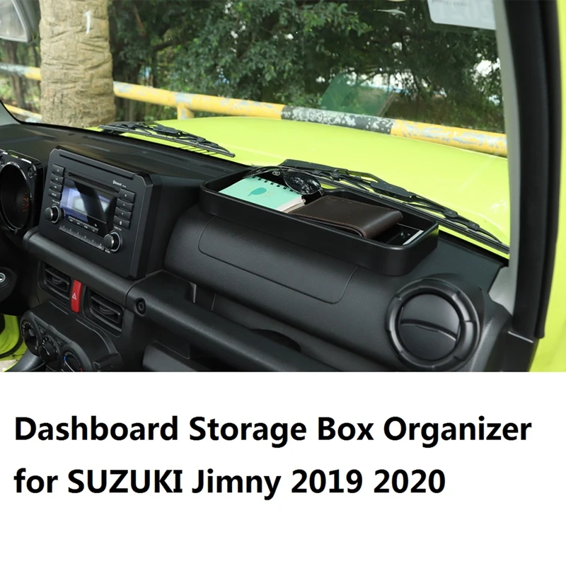 Automobilio Prietaisų skydelis talpinimo Organizatorius Plokštelės Laikiklį už Suzuki Jimny 2019 2020