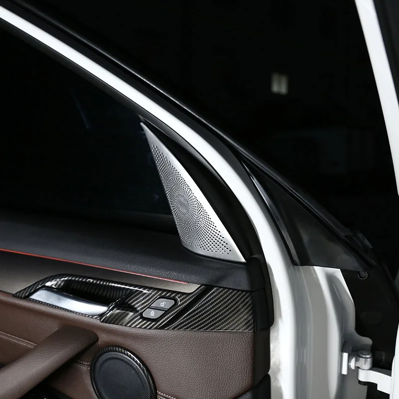Garsiakalbio dangtelio lipdukas BMW Naujos F48 X1 serija viduryje tweeter garsiakalbių korpuso priekinės durys aukštų didelio intervalo ruporinis garsiakalbis dangtis