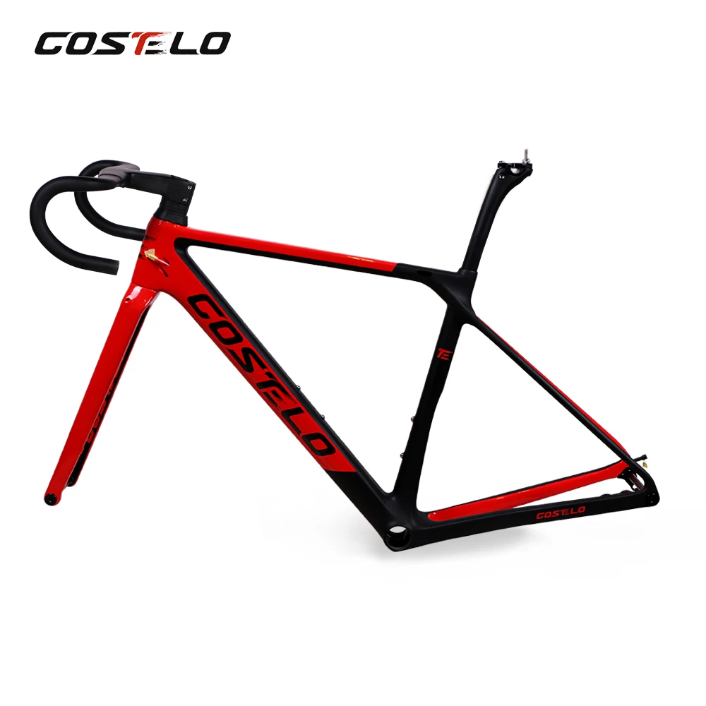 Costelo RIO 3.0 Diską, pilną anglies pluošto kelių dviračių anglies pilnas dviračio rėmo, ratų completo bicicletta bici dviračių completa