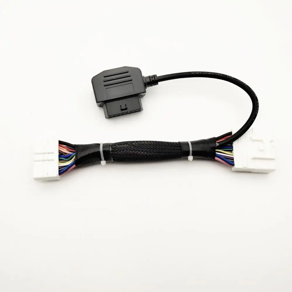 26 pin male female jungtis Tesla model3 OBD II adapterio diagnostikos panaudoti elektroninių kabelių naujų energijos transporto priemonės