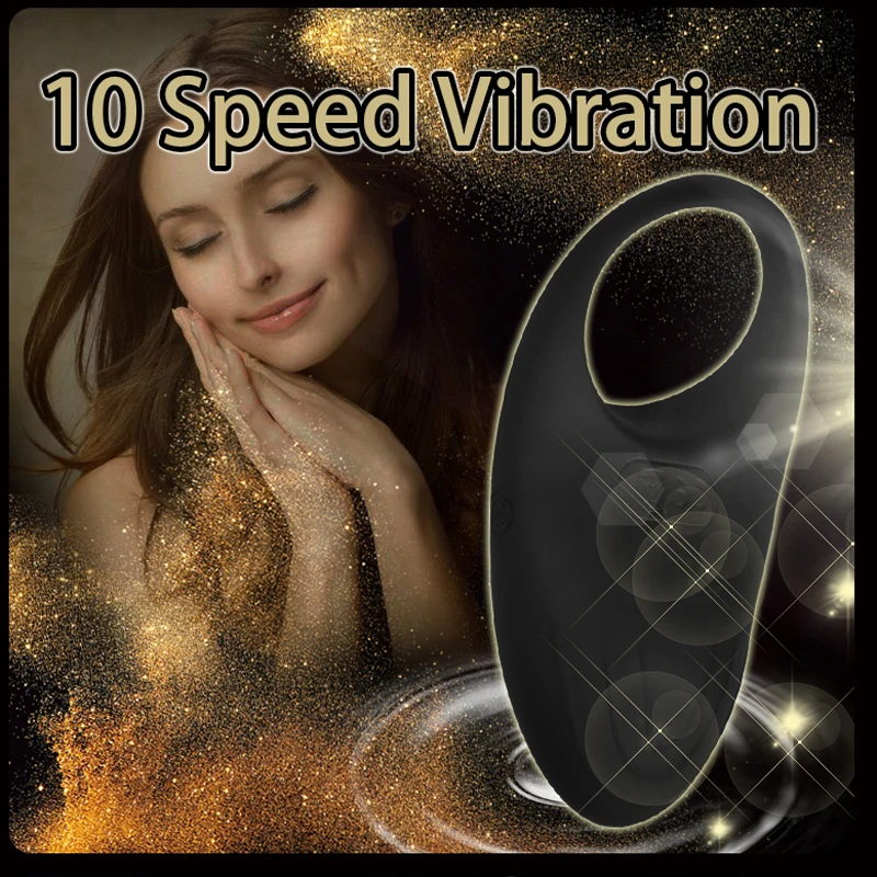 Mini Vyrų Ilgesnis Vibratorius Gaidys Žiedai 10 Vibracijos Greitis Sėklidžių Stimuliuoja Varpos Sekso Žaislai, Žmogui ir Pora Vandeniui