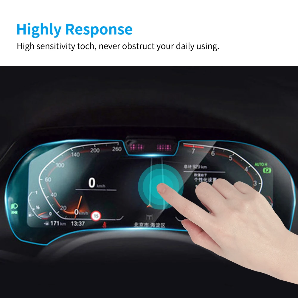 Automobilių GPS Navigacijos Ekrano apsaugos BMW X5 X7 G05 G07 2019 Auto Interjero Grūdintas Stiklas, Apsauginė Plėvelė Automobilių Reikmenys