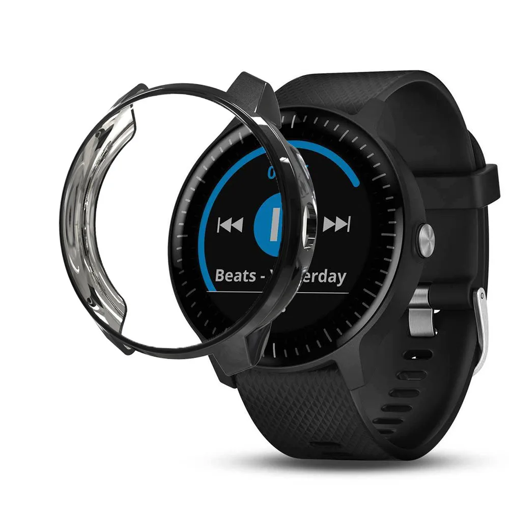 200pcs Nauji Aukštos Kokybės TPU Slim Smart Žiūrėti Apsaugos Atveju Padengti Garmin Vivoactive 3 3 Muzikos Rėmo Smartwatch Priedai
