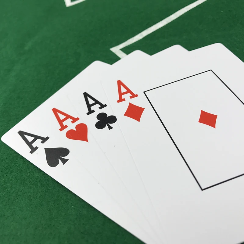 Naujas atsparus Vandeniui 10 Rinkiniai/Daug Poker, Baccarat Texas Hold ' em Plastikinės Kortos, Pokerio Klubas Kortelės stalo Žaidimai 2.48*3.46 colių Yernea