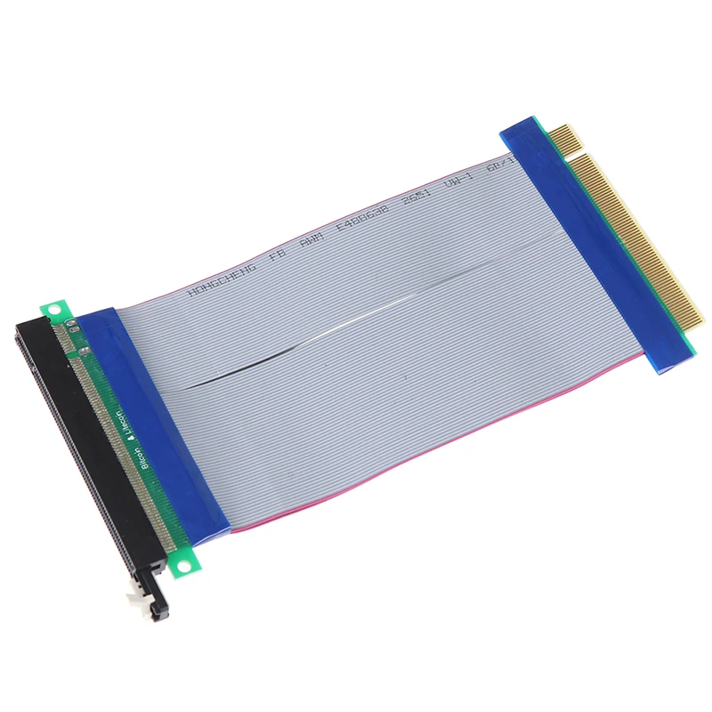 16X Stove Extender Kortelės Adapterį Lankstus Kabelis PCI Express PCI-E 16X Riser Card Juostelės Extender Pratęsimo 18cm Kabelis