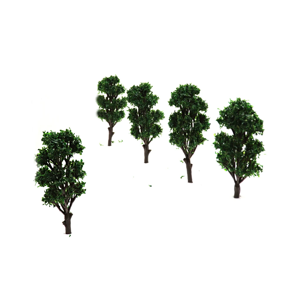 8cm Medžių Modelis Geležinkelio Kraštovaizdžio Peizažas Diorama Miniatiūros Plastiko Arquitectura Statybinių Medžiagų Mikro Struktūros