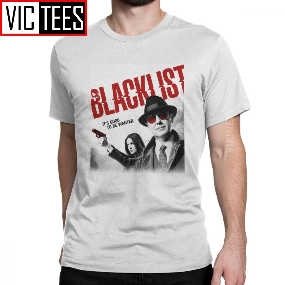 Untitled juodąjį sąrašą Marškinėliai vyriški Grynos Medvilnės Marškinėlius Reddington Raymond Tv Red Hat Fandom Nusikaltimų s Suaugę