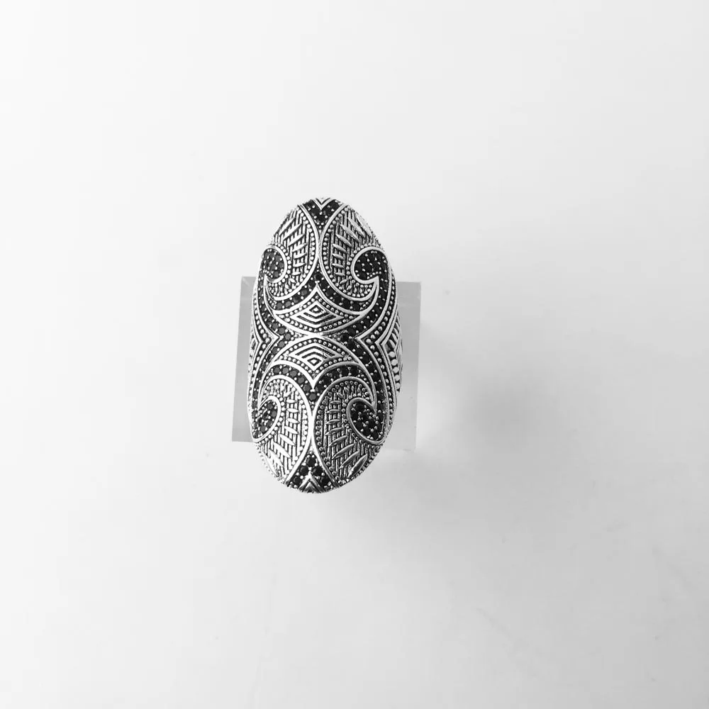 Maorių Tatuiruotės Amžinybės Žiedas 925 Sterlingas Sidabro Madinga Dovana Moterims,2019 Nauja Europa Stiliaus Mados Bižuterijos Didmeninė