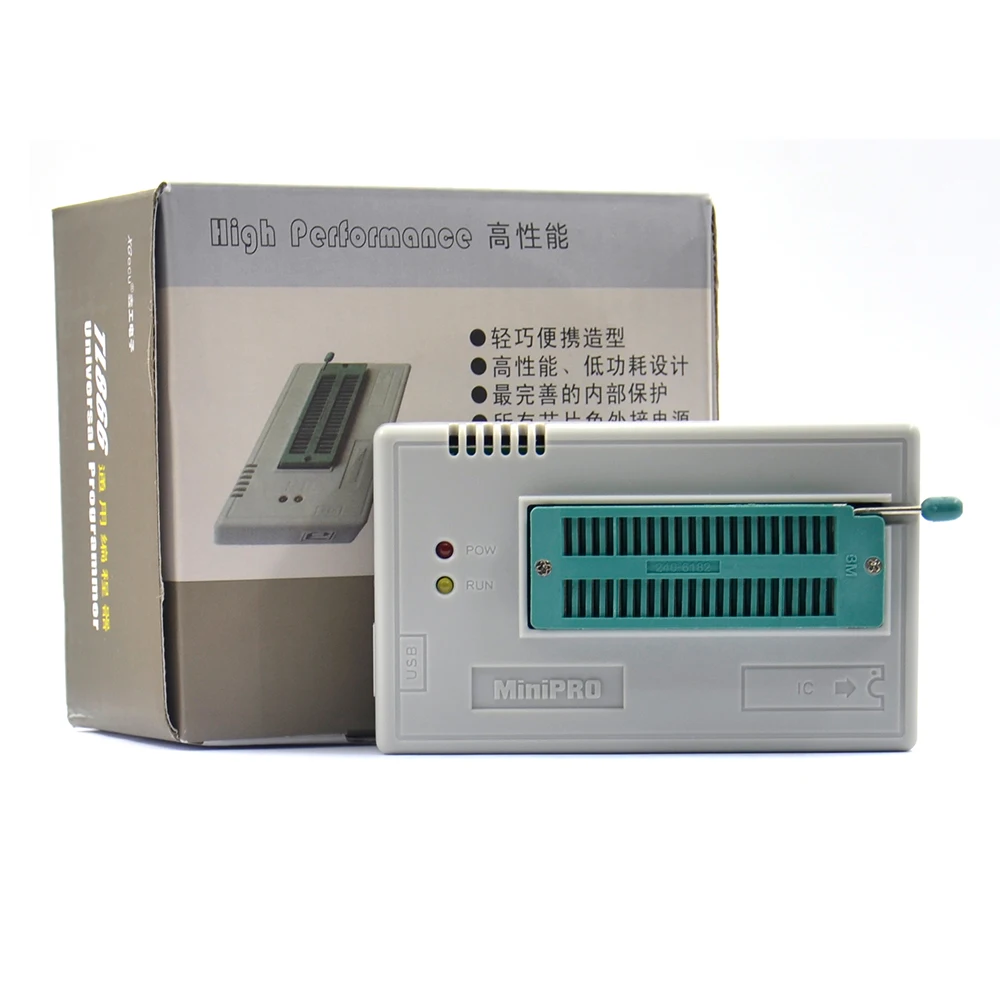 Originalus TL866II Plius V9.0 EEPROM PIC AVR USB Universali BIOS nand Programuotojas 24 93 25 mcu Bios EPROM