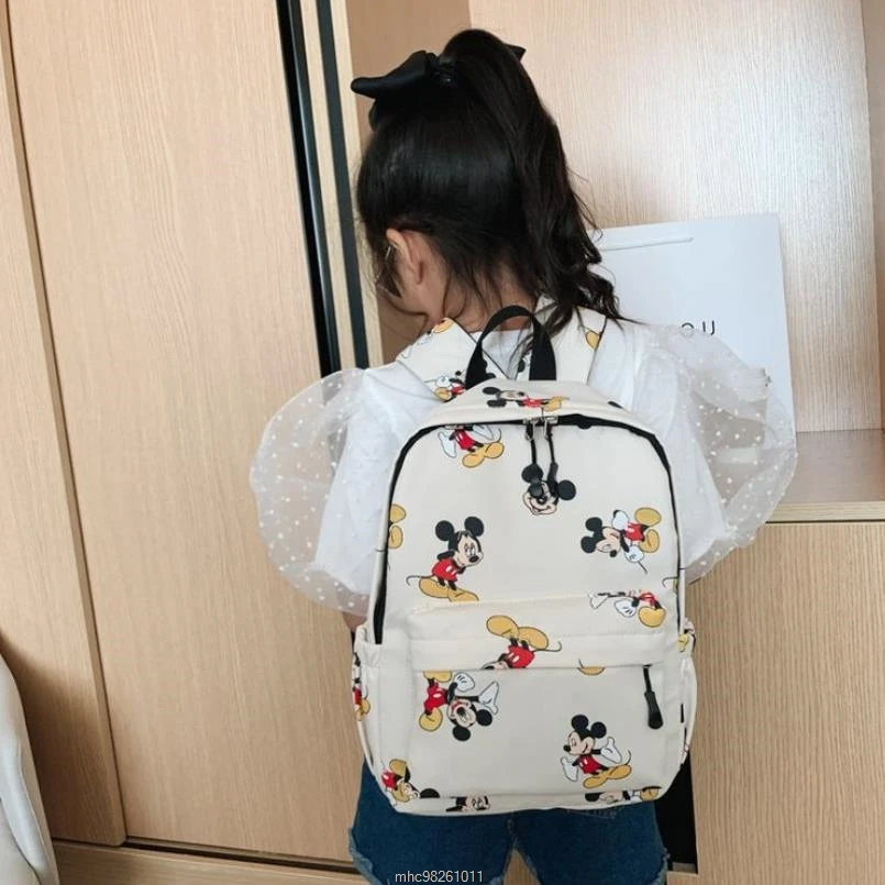 Naujas Disney Minnie Mouse Vaikų maišelį, Filmukai, vaikams, Vaikų kuprinės Mickey Mouse Modelio Kuprinė Mokyklos Maišą Berniukų, Mergaičių