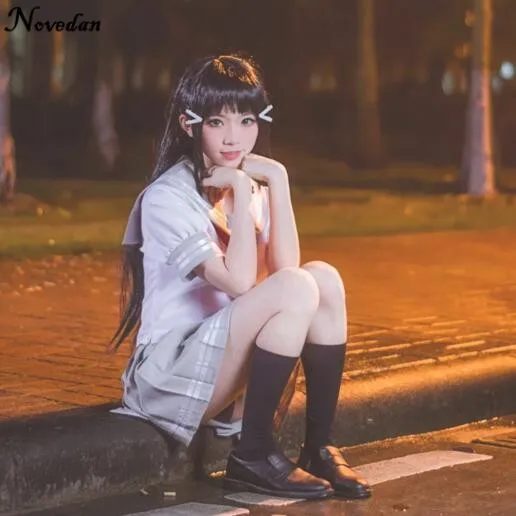 Japonų Anime Lovelive Love Live Saulės Chika Takami Cosplay Kostiumų Aqours Sailor Kostiumas Moterims Mergaitės Mokyklinę Uniformą