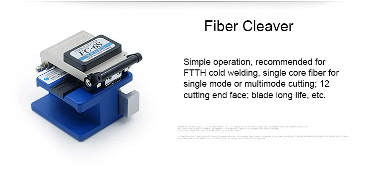 FTTH šviesolaidžio Įrankių Rinkinys fibra optica herramientas su Vaizdo Gedimų Lokatorius ir Galios Matuoklis Viela Striptizo Pluošto Cleaver