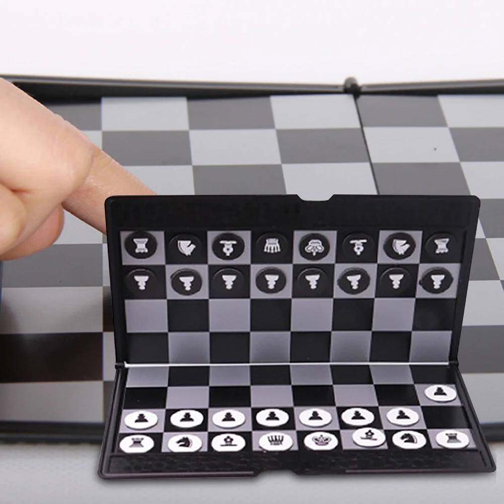 Įdomu, Patalpų Lauko Lyginimo Lenta Socialinės Rinkimas Žaidimą Lengva Nešiotis Kelionės Nešiojamas Kišenėje Šachmatų Ilgaamžiai Magnetiniai Chessman