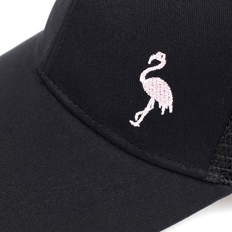 Naujas Mados Flamingoe Akių Bžūp Unisex Kepuraičių Nuo Saulės Skrybėlę, Siuvinėjimas Medvilnės Snapback Moterys Vyrai Vientisos Spalvos Tėtis Skrybėlės Casquette