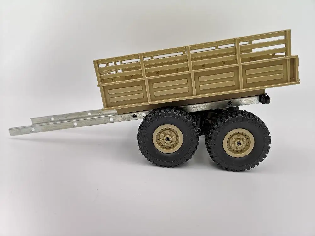 HobbyLane 4 Ratų Priekaba Žaislų Serija WPL Sunkvežimių Reikmenys WPL B14 B16 B24 C14 C24