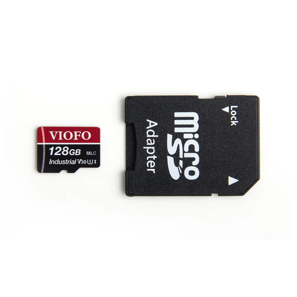 Automobilių elektronikos priedai VIOFO 128GB/64GB/32GB Profesinės Didelės Ištvermės MLC Atminties Kortelės UHS-3 Su Adapteriu