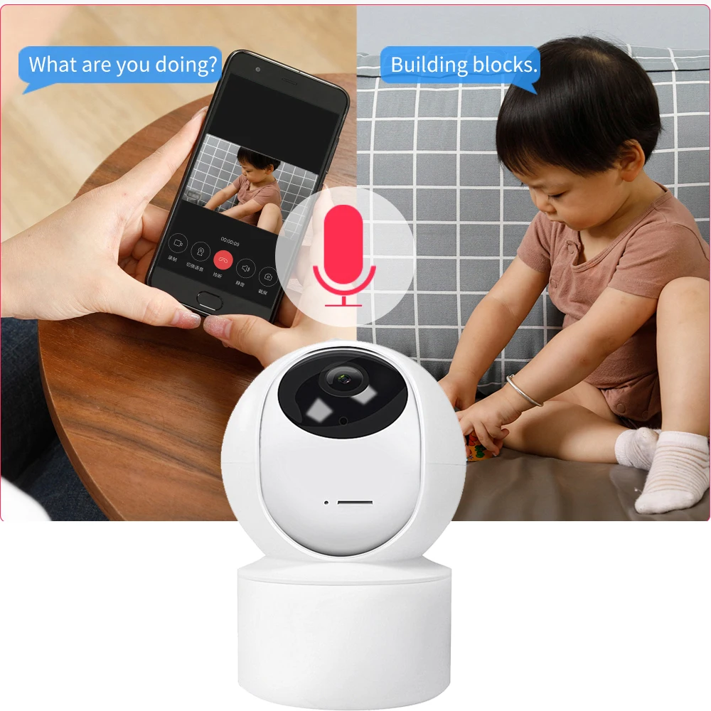 NEOCoolcam 1080P Belaidžio ryšio Wi-fi IP Kamera Kūdikio stebėjimo Patalpų, Namų Priežiūra, Apsaugos Kameros Carecam APP Onvif