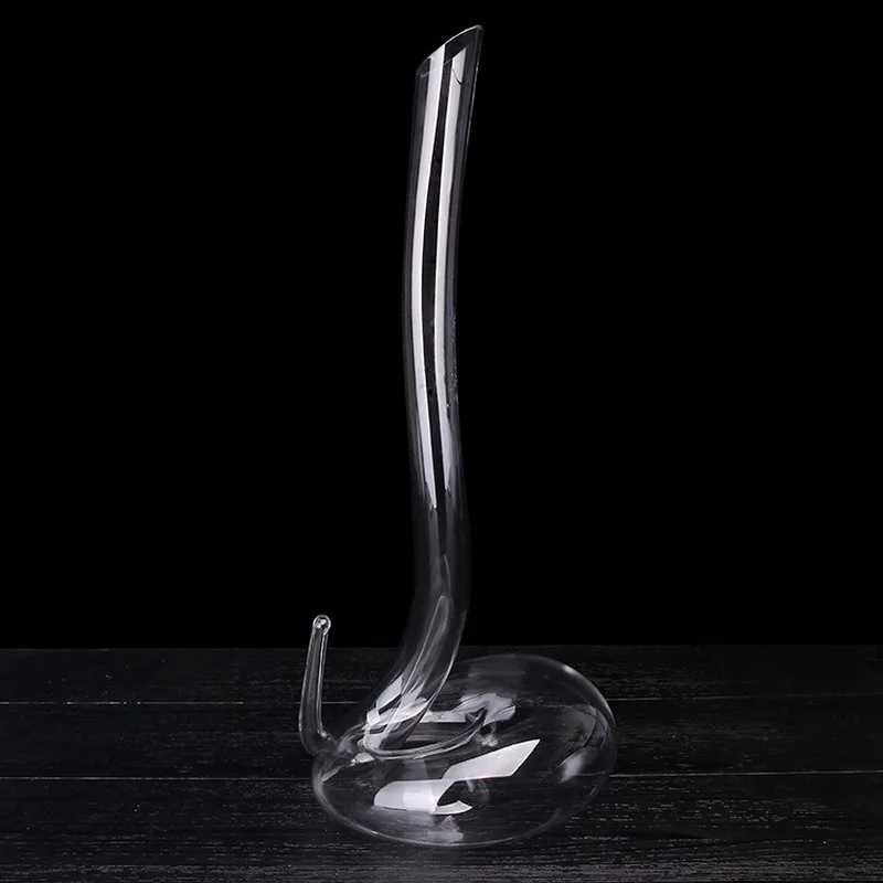 Stiklo Decanter Kūrybos Gyvatės formos Skaidrus 1.1/2L Vyno Puodą Balionėlis Flagon Viešbučio Bare Namų Virtuvėje Apdailos Reikmenys