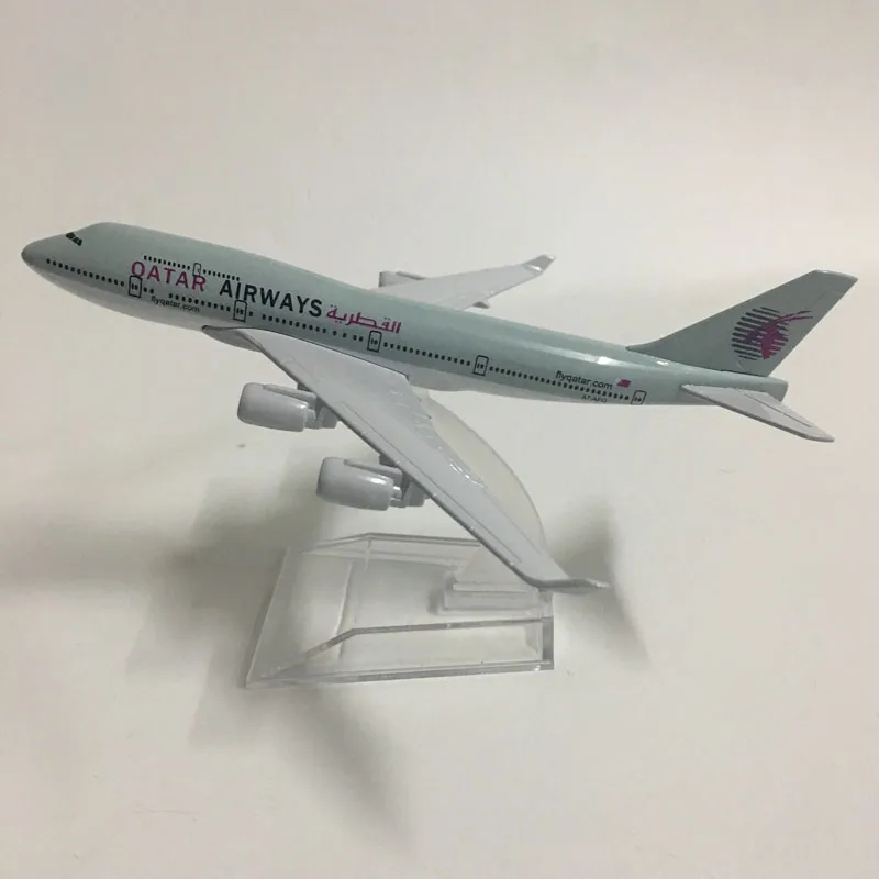 JASON TUTU 16cm Plokštumos Modelio Lėktuvo Modelis KATARAS Airways 