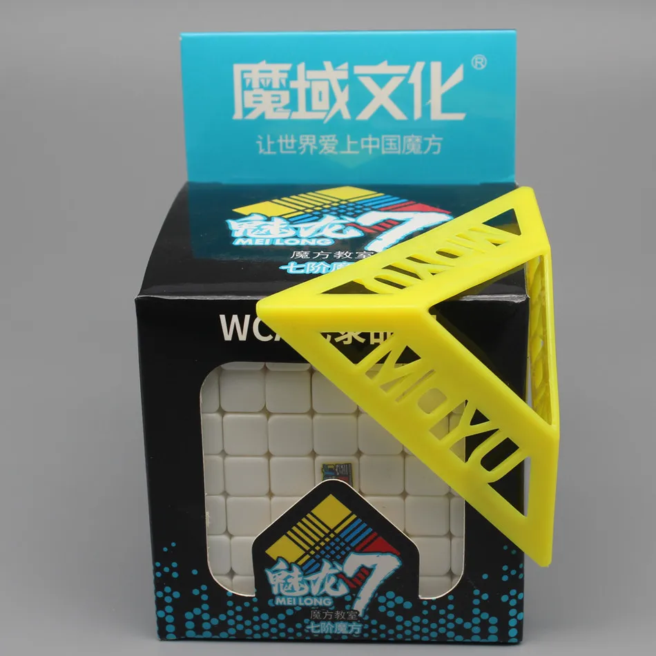 Moyu Meilong 7x7 Magic Cube 66mm Dydis Stickerless 7x7x7 Cubo Magico WCA Konkurencijos Mokymosi ir Švietimo Žaislai Vaikams Dovanų