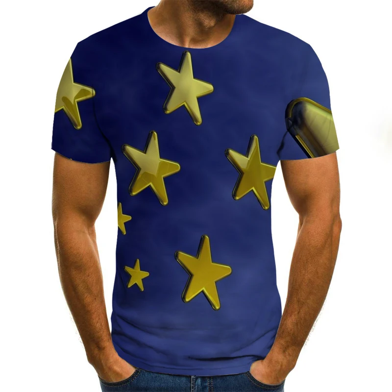 2020 3D Juokingi Marškinėliai Vyrams Drabužius Psichodelinio Spausdinti Atsitiktinis Short Sleeve T Shirt Mens Streetwear marškinėliai vyrams