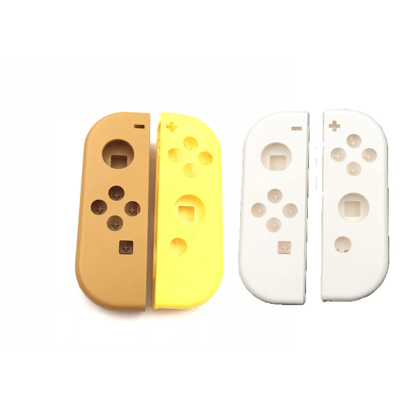Geltona Let ' s Go Edition Plastiko Kairę Būsto Shell Padengti Nintendo Jungiklis NR NX Džiaugsmo Con Valdytojas