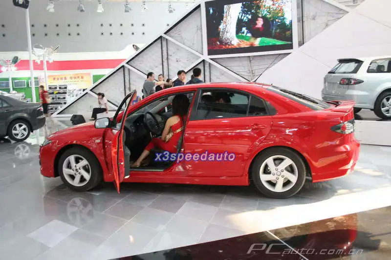 Aukštos Kokybės Unpainted Gruntas ABS Spoileris Sparno Mazda6 M6 5dr 2003-2007 m.